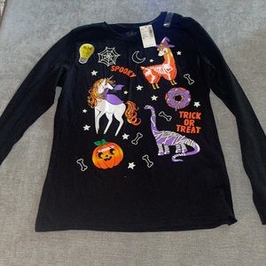 Children’s Place Girl’s Halloween Long Sleeve Top